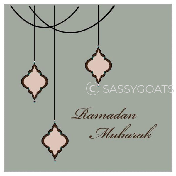 Ramadan Stickers - Hanging Medallions