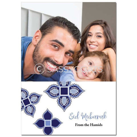 Eid Photocard - Floral Henna