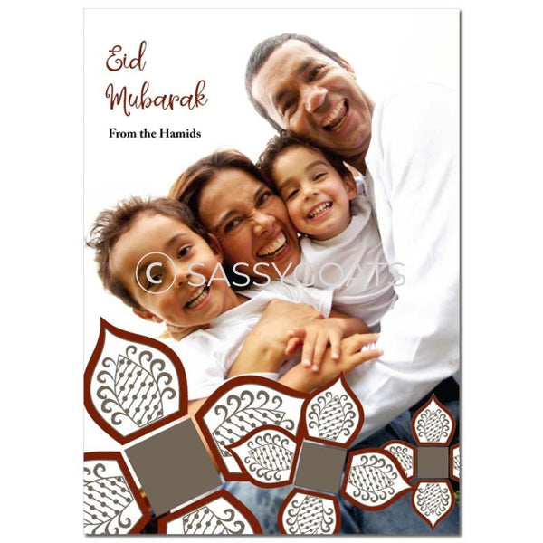 Eid Photocard - Henna Leaves