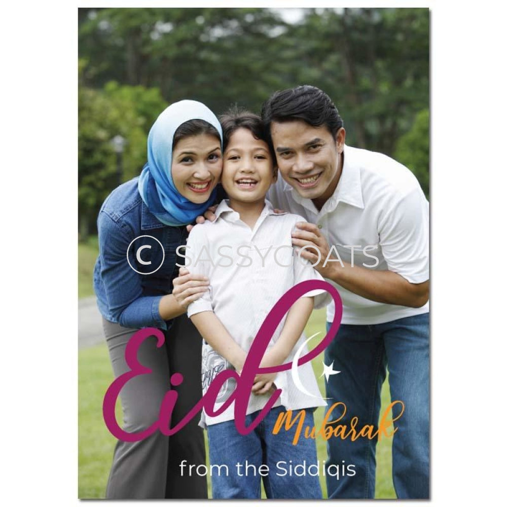 Eid Photocard - Simple Script