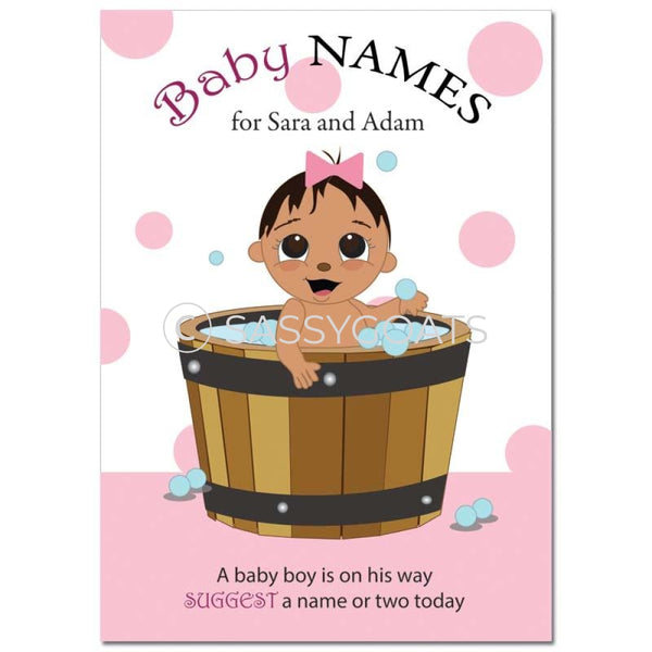 Indian Baby Shower Games - Bucket Name Suggestions