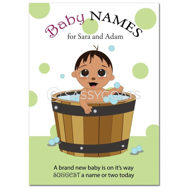 Indian Baby Shower Games - Bucket Name Suggestions