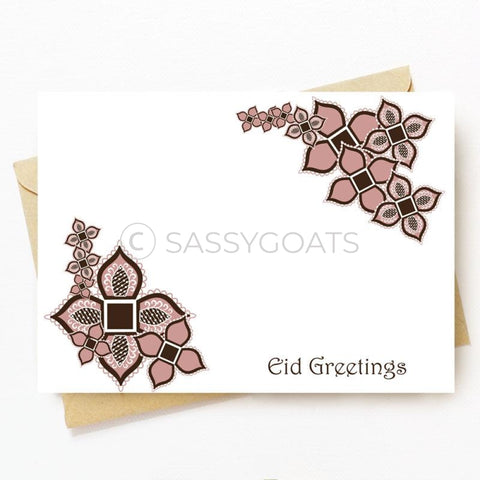 Personalized Eid Card - Coral Corners