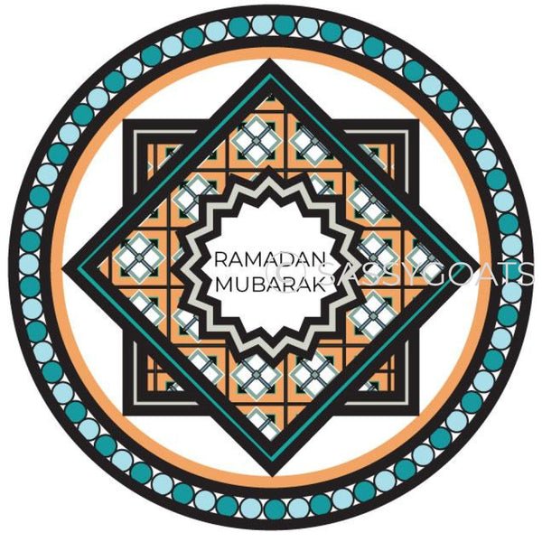 Ramadan Stickers - Stained Glass